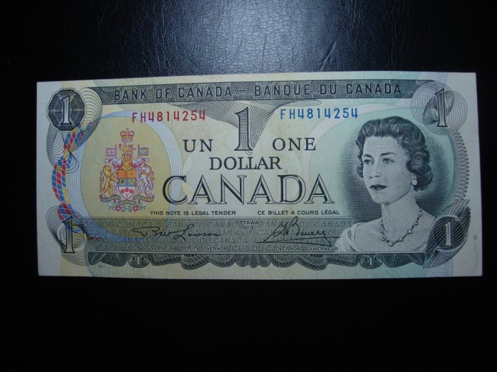 CANADA 1 DOLAR 1973 AUNC