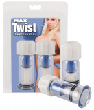 Ventuze Pentru Sfarcuri Max Twist Nipplesucker, Alb