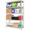 Raft metalic Premium 2000x1200x600 mm (HxLxl), otel galvanizat cu 5 polite MDF, 875 kg, montaj fara surub, PLUS (5 ani garantie)
