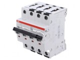 &Icirc;ntrerupător de supracurent 415VAC Inom: 2A Poli: 4 Caract: Z - &Icirc;ntrerupător electric de supracurent 415VAC 2A 4P Z
