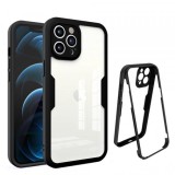 Husa pentru Apple iPhone 12 Pro Max, Techsuit, ColorVerse 360, Neagra