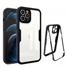 Husa pentru Apple iPhone 12 Pro Max, Techsuit, ColorVerse 360, Neagra