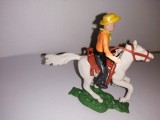 bnk jc Figurina de plastic - cowboy calare - Hong Kong copie Timpo