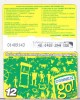 Bnk card Romania - Connex - reincarcare Go! 12 - RO-CON-REF-0017A