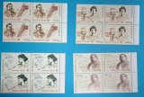 TIMBRE ROMANIA LP1756/2007 -ANIVERSARI COMEMORARI -BL. de 4 MNH