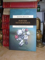 KEITH DEVLIN - PARTIDA NETERMINATA ( TEORIA PROBABILITATILOR ) , 2015 #