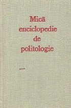 Mica enciclopedie de politologie