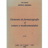 - Elemente de farmacografie si testare a medicamentului - 131443