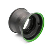 Janta spate ATV 125cc, 8inch, 4gauri, culoare negru cu banda verde Cod Produs: MX_NEW BOS008/8-511