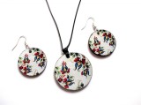 set lemn cu motiv traditional 39731