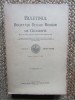 BULETINUL SOCIETATII REGALE ROMANE DE GEOGRAFIE , TOMUL XXXVII , 1916 - 1918 , APARUTA 1919