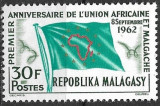 B2837 - Madagascar 1962 - Independenta neuzat,perfecta stare, Nestampilat
