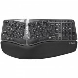 Tastatura Wireless Delux GM901D, Bluetooth, USB (Negru)