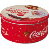 Cutie de depozitare metalica - Coca Cola - Mos Craciun - Holidays, Nostalgic Art Merchandising