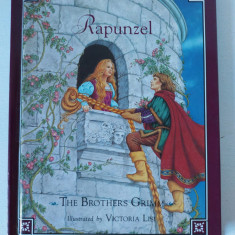Rapunzel, in limba engleza, Fratii Grimm, coperti tari, format mic