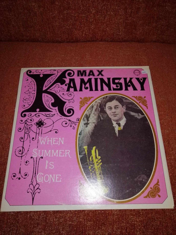 Jazz Swing era Max Kaminsky When Summer is gone CR 1977 US vinil vinyl