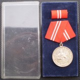 5.307 GERMANIA RDG DDR NVA ARMATA POPULARA MEDALIE F&Uuml;R TREUE DIENSTE ARGINTIE