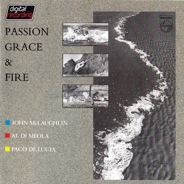CD John McLaughlin, Al Di Meola, Paco De Lucia &ndash; Passion Grace &amp; Fire (-VG)