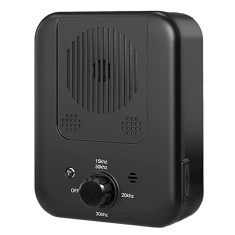 Opritor pentru latrat de caine, Ultrasonic profesional, Dispozitiv de control al latratului de caine cu 3 nivele de sensibilitate, Raza 15 m, Potrivit