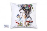 Cumpara ieftin Perna Decorativa pictata manual 40x40 cm MC04 Relax KipRoom, Somnart