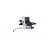 Maneta Schimbator/Frana Shimano Alivio St-M430-S, Silver Stanga:3-Vit., Cablu 18... Cod:ESTM430LBSTP