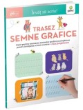 Cumpara ieftin Trasez semne grafice. Caiet pentru exersarea semnelor grafice si pregatirea pentru invatarea scrierii cursive - clasa pregatitoare. 5-6 ani/***