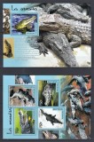 Togo 2014 - CROCODILI - BL + KB - MNH, Nestampilat