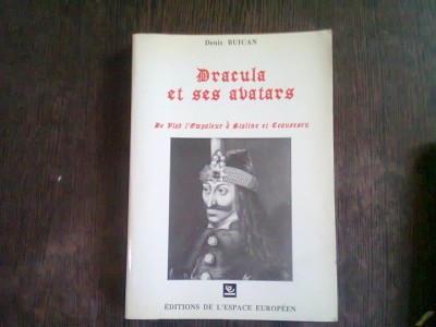 DRACULA ET SES AVATARS - DENIS BUICAN (DRACULA SI TRANSFORMARILE SALE) foto