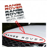 Litere Range Rover abs rosii negre sau argintii lucioase adeziv inclus, Universal