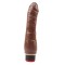 Vibrator Rosy Real Touch Brown 20cm