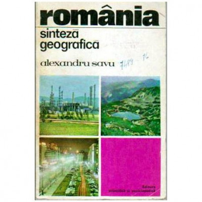 Alexandru Savu - Romania - sinteza geografica - 104884 foto