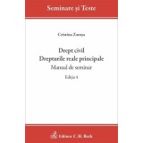 Drept civil. Drepturile reale principale. Manual de seminar. Editia 4 - Cristina Zamsa