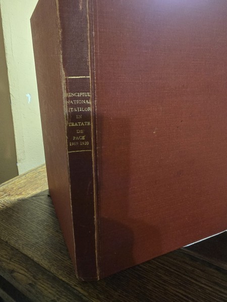 Principiul Nationalitatilor in Tratatele de Pace din 1919-1920 - George Sofronie