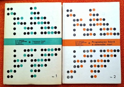Programarea liniara a sistemelor mari - VOLUMUL 1+2 - Dantzig, Dempster, Kallio foto