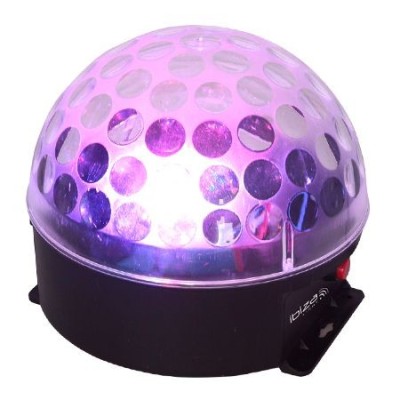 EFECT LUMINOS DISCO ASTRO LED RGBA 4X3W CU ACUMULATOR foto