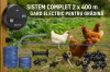 Pachet complet gard electric pentru gradina, 800 m