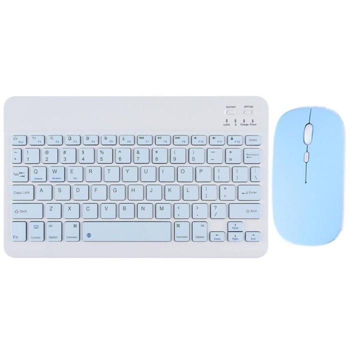 Set tastatura si mouse Wireless, Albastru