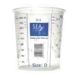 Cumpara ieftin Set 10 Bucati Pahare Mixare 2000ml Sea-Line