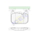 Placute frana Icer IE182093, Fata