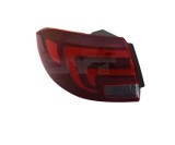 Stop spate, lampa Opel Astra K, 10.2015-02.2022, model: Combi, montare spate, stanga, LED+W21W; fara soclu bec; exterior, TYC