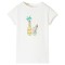 Tricou pentru copii, ecru, 128