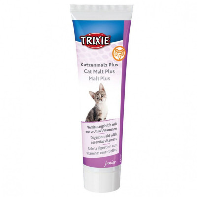 Trixie Cat Malt Plus - pastă de malț pentru pisoi 100 g foto