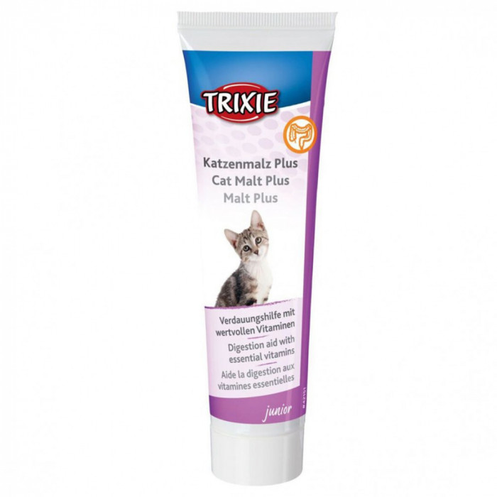 Trixie Cat Malt Plus - pastă de malț pentru pisoi 100 g