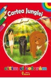 Cartea junglei. Citim si coloram