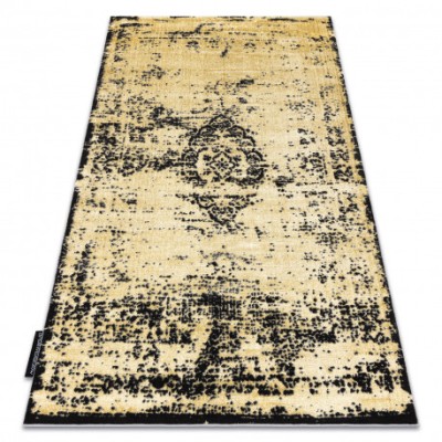 Covor DE LUXE modern 2083 ornament vintage - structural aur / gri, 240x340 cm foto