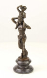 Bachus-statueta din bronz pe un soclu din marmura FA-52, Religie