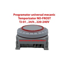 Programator universal&nbsp;mecanic, temporizator&nbsp;NO-FROST, TJ-01 24/h ,&nbsp;220-240V