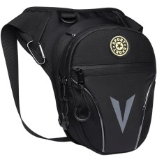 Geanta de coapsa pentru ciclism Celi Koel, 27 x 8 x 27 cm, tesatura Oxford, negru