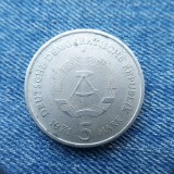 1H - 5 Mark 1971 Germania RDG / Berlin, Europa