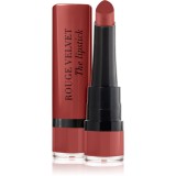 Bourjois Rouge Velvet The Lipstick ruj mat culoare 50 Rouge Tatin 2.4 g